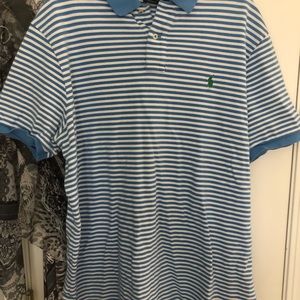 Ralph Lauren short sleeve striped polo XL